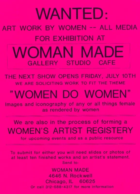 First Call for Art: Women Do Women First Call for Art: Women Do Women