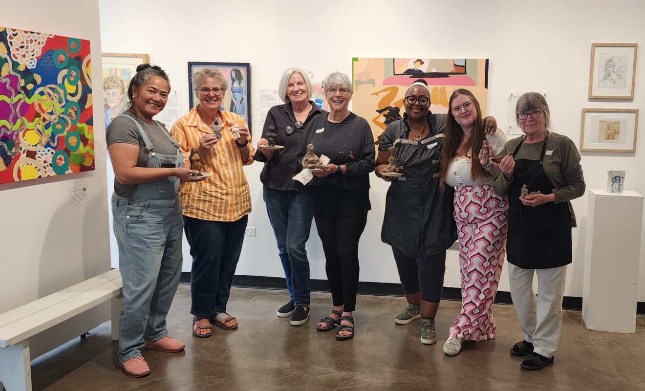 Artists at Woman Made Gallery